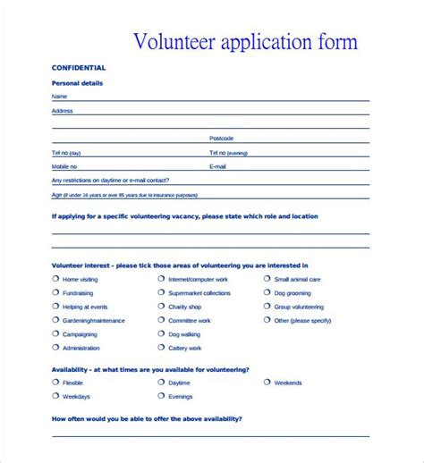Volunteers Of America Job Application